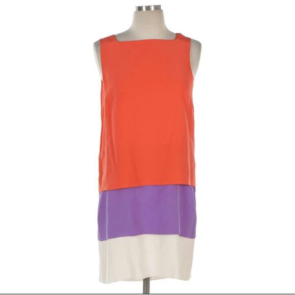Gucci Dresses & Skirts - Gucci Tricolor Silk Tiered Shift Dress - Size US6, IT42